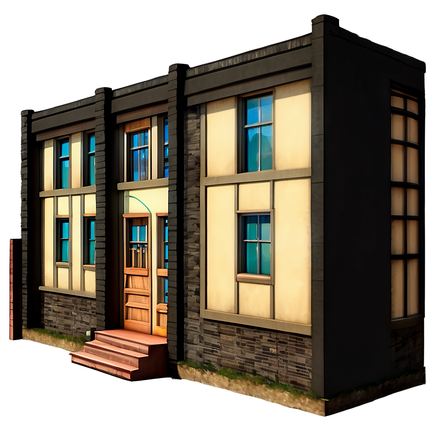 Download Small Townhouse Building Png 94 