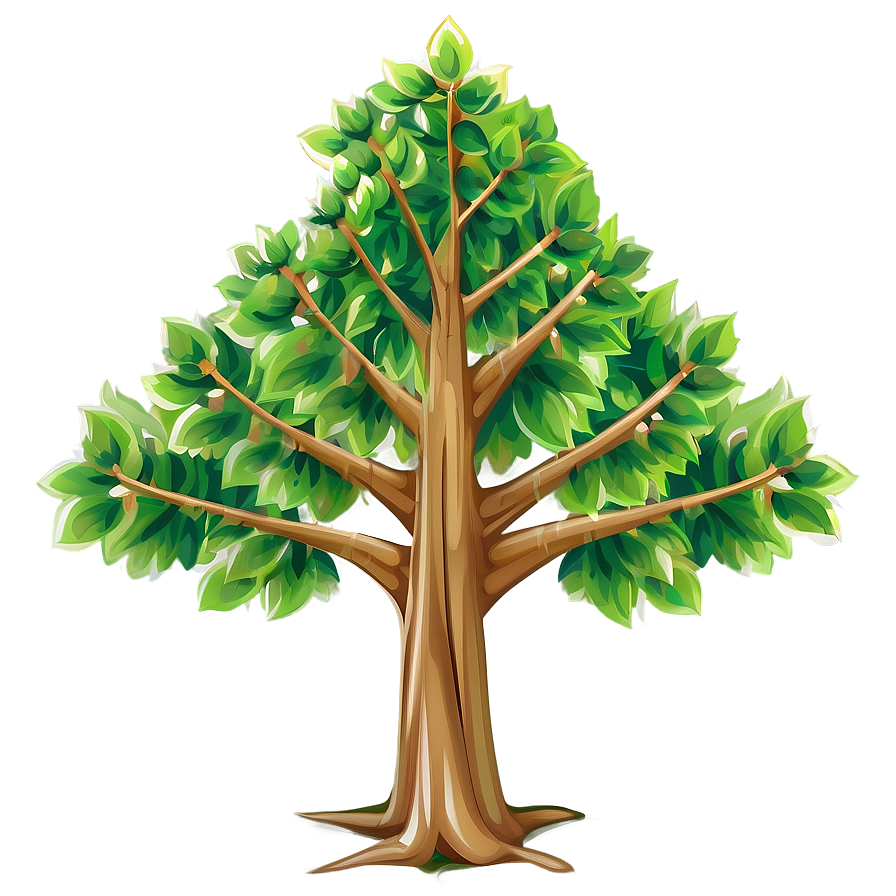 Small Tree Vector Png Quo PNG