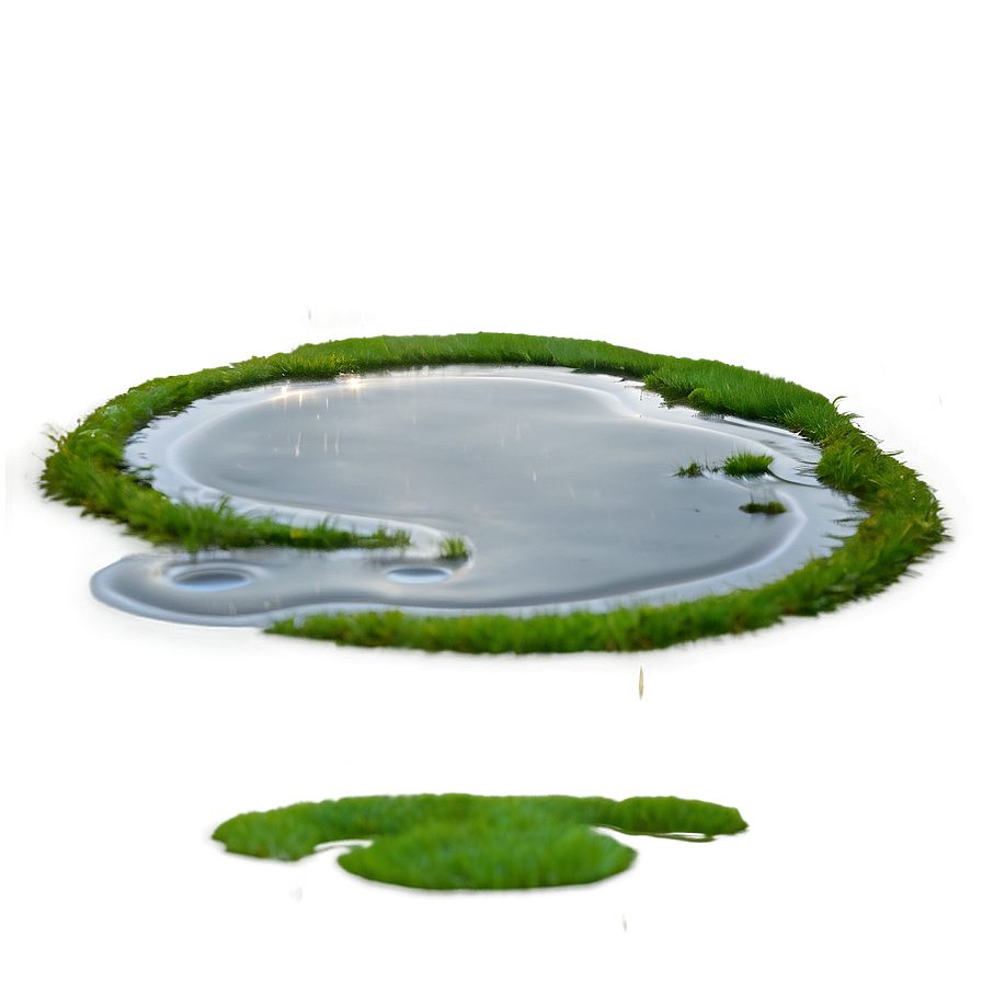 Small Water Puddle Png 06132024 PNG