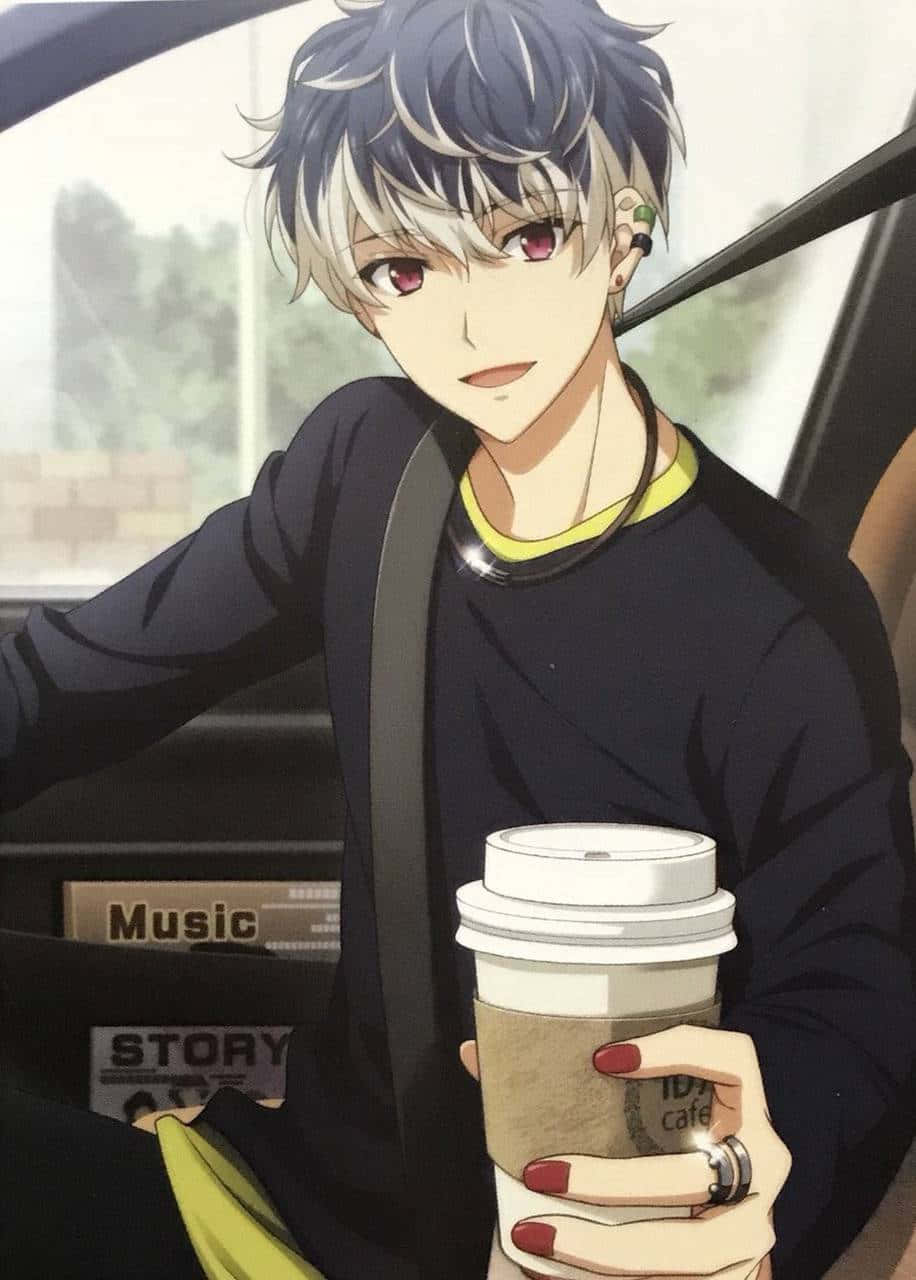 Smart Boy Anime Driver Seat Picture