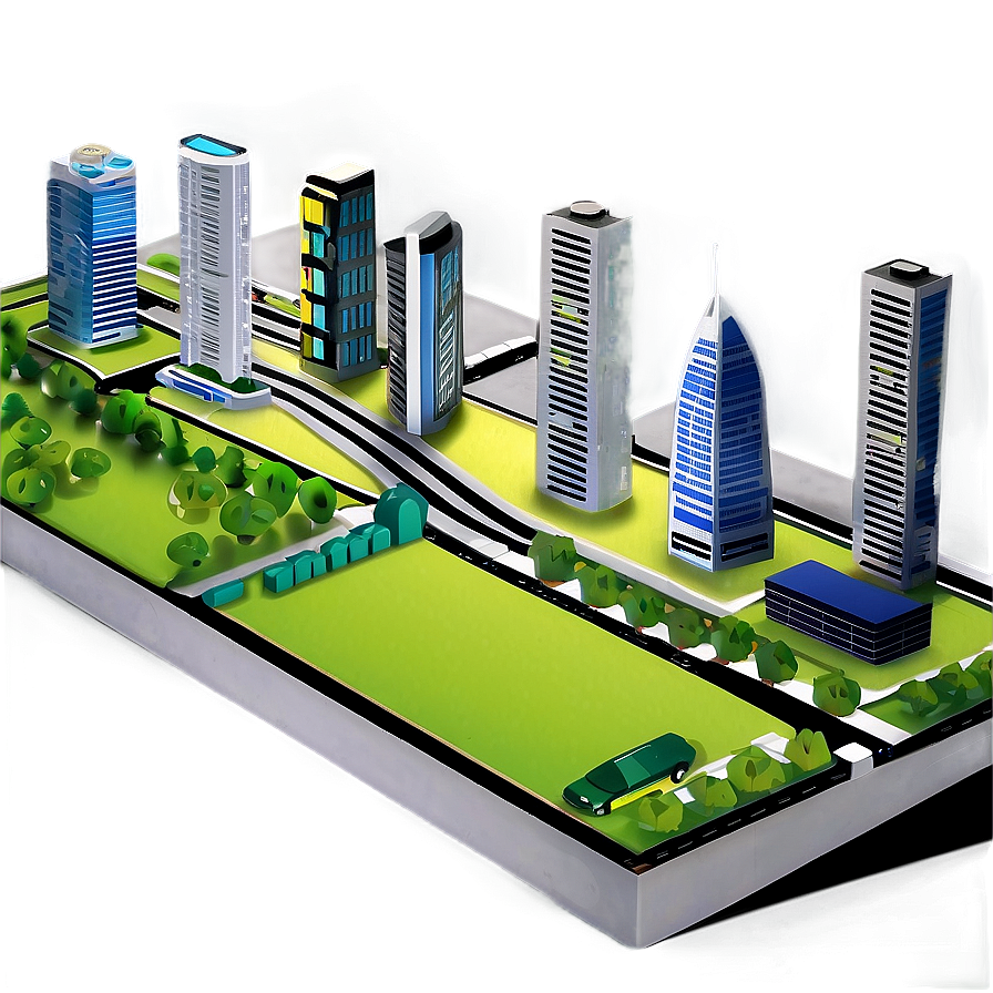 Smart City Technology Layout Png 76 PNG