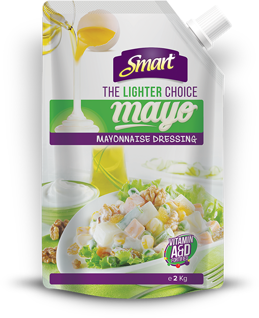 Smart Light Mayonnaise Dressing Pouch2kg PNG