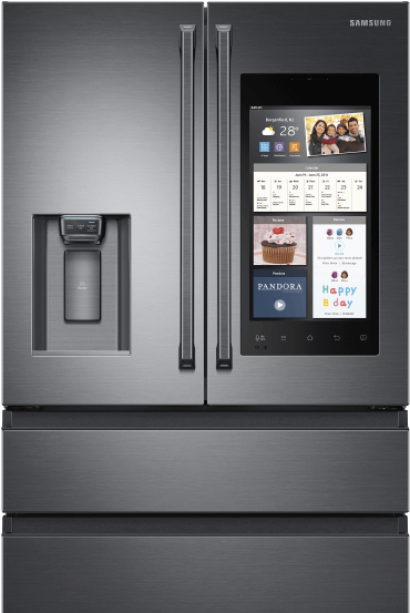 Smart Refrigeratorwith Touch Screen PNG