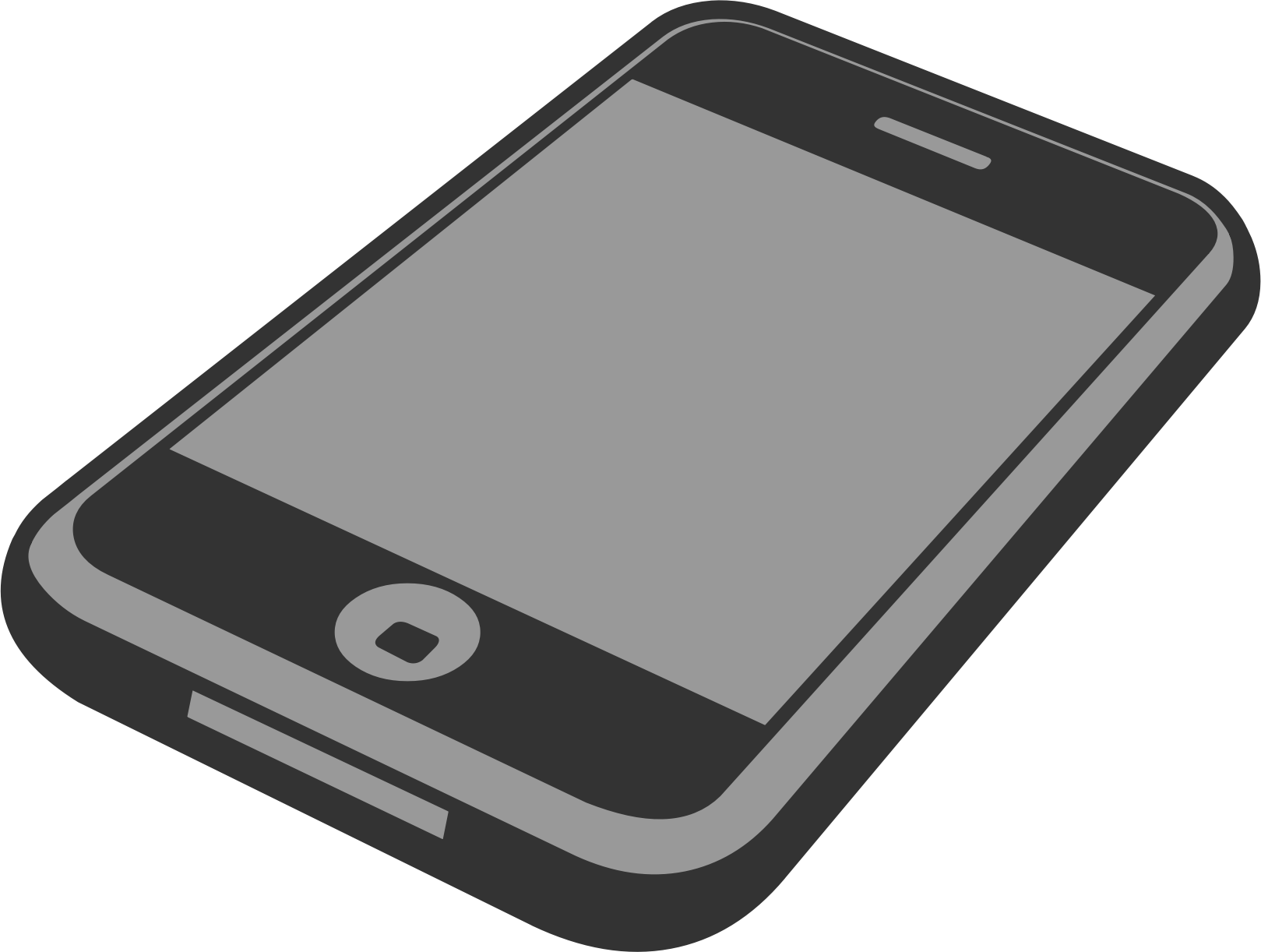 Smartphone Clipart Graphic PNG