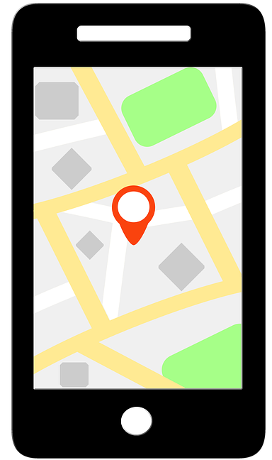 Smartphone G P S Location Map PNG