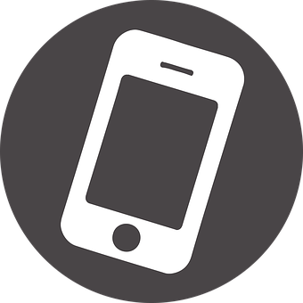 Smartphone Icon Graphic PNG