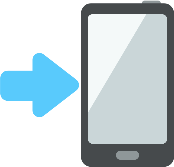 Smartphone Incoming Call Icon PNG