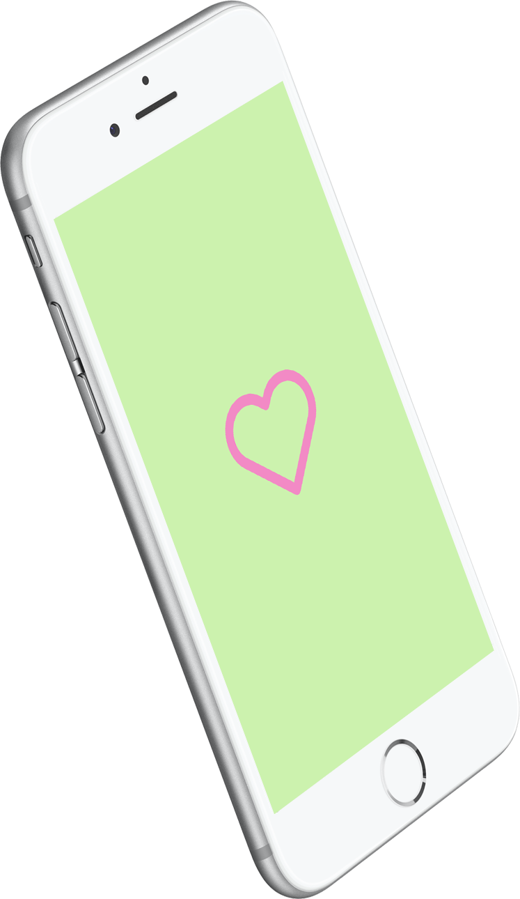 Smartphone Love Heart Wallpaper Clipart PNG