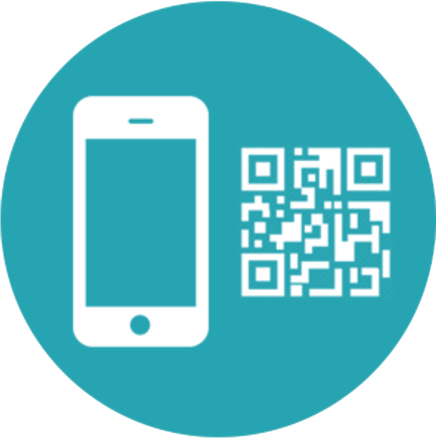 Smartphone Q R Code Icon PNG