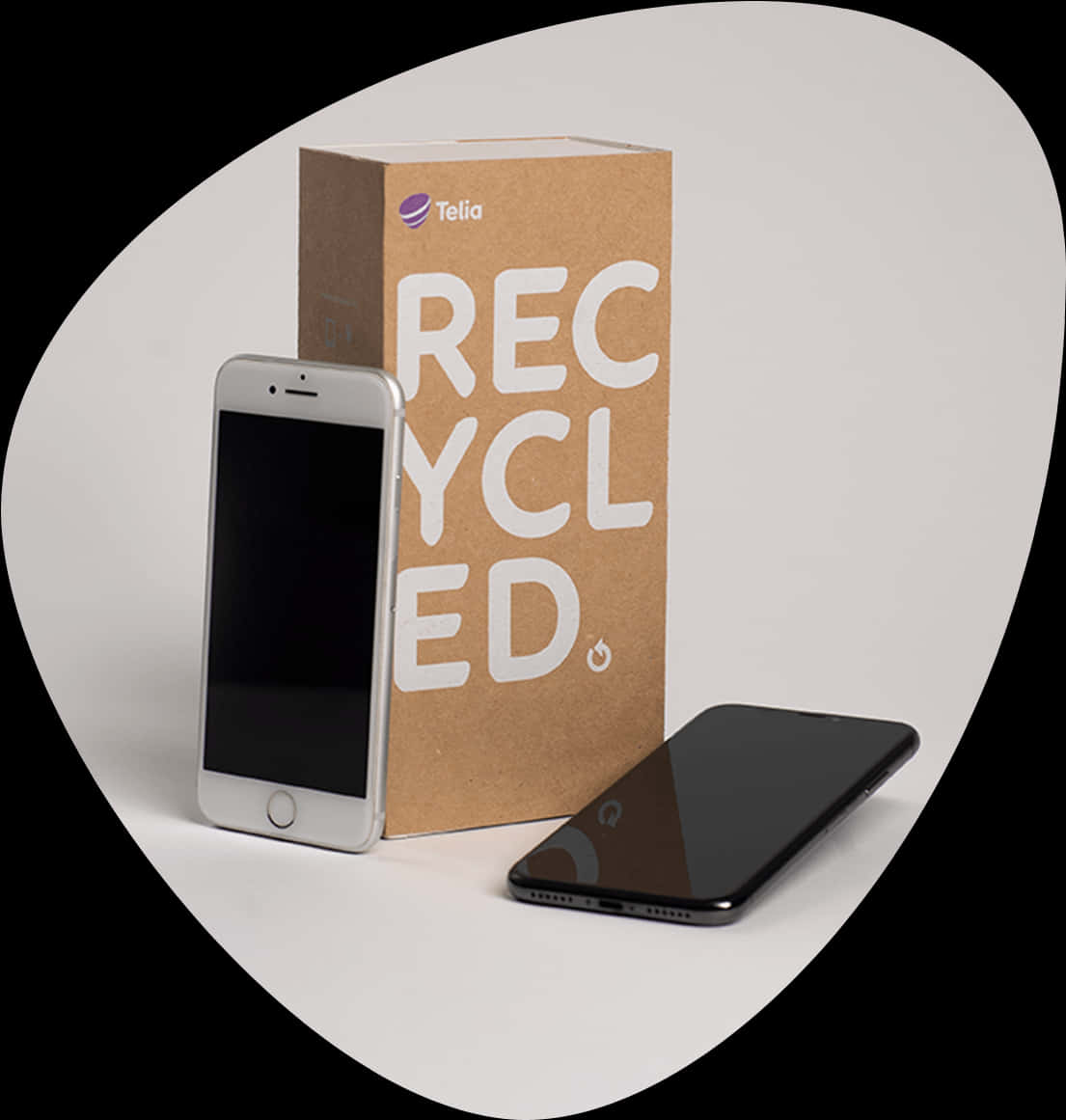 Smartphone Recycling Concept PNG