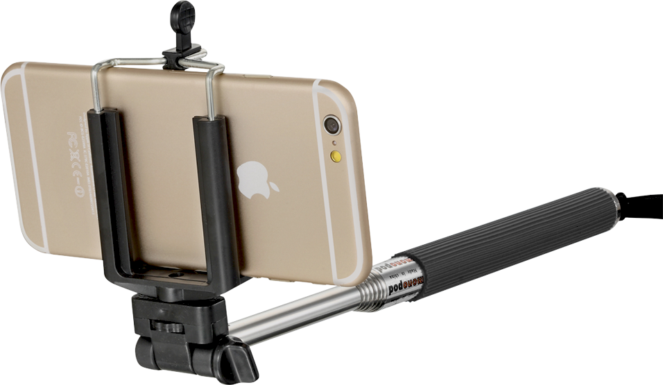 Smartphoneon Selfie Stick PNG