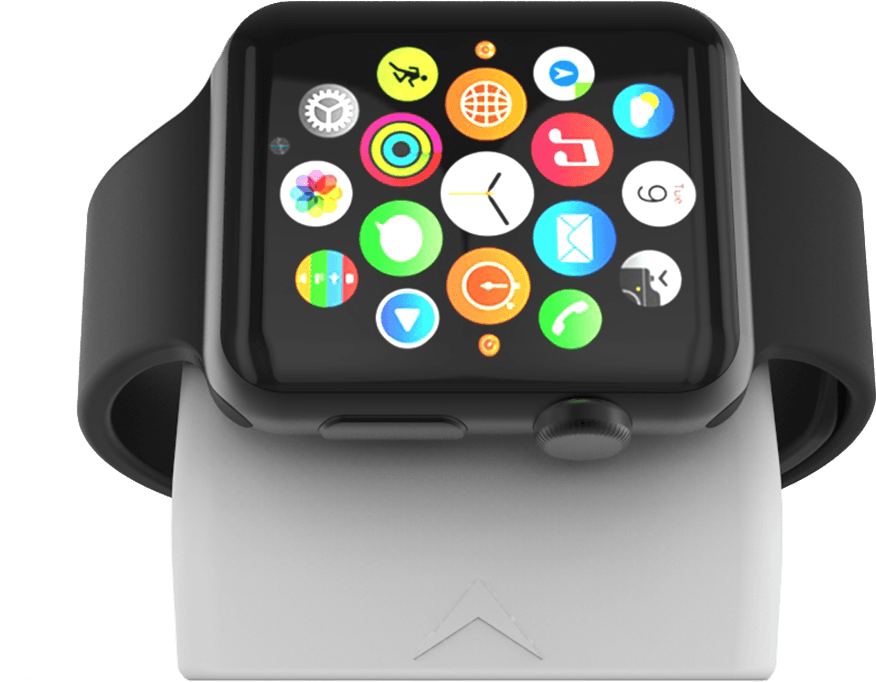 Smartwatch App Interface Display PNG