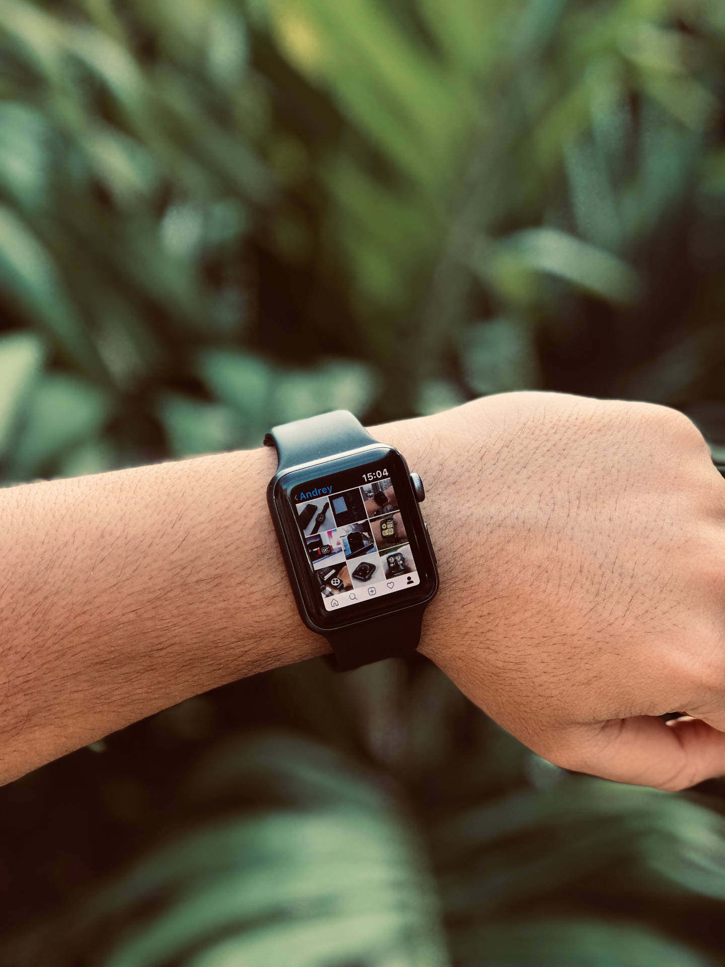 Smartwatch Apple Preto Papel de Parede