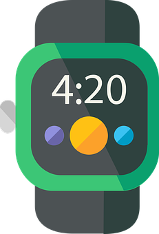 Smartwatch Display420 Time PNG