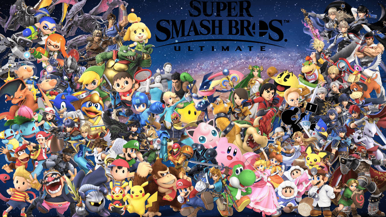 Smash Bros Ultimate Collection Wallpaper