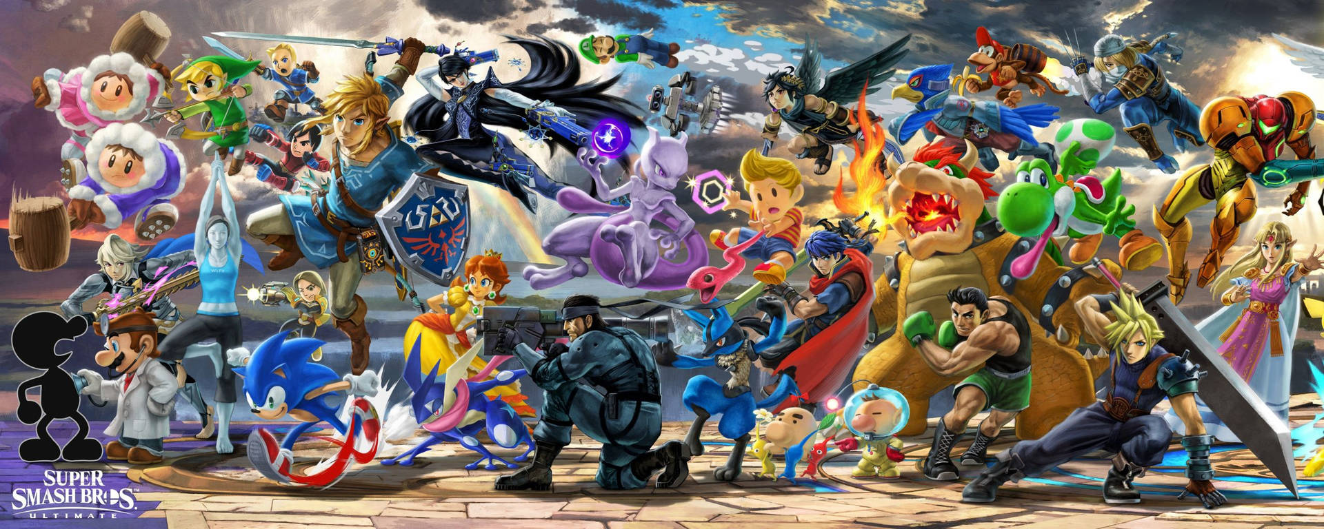 Smash Bros Ultimate Nintendo Poster