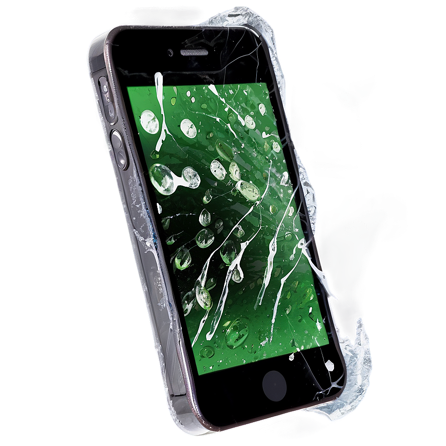 Download Smashed Phone Device Png 86 | Wallpapers.com