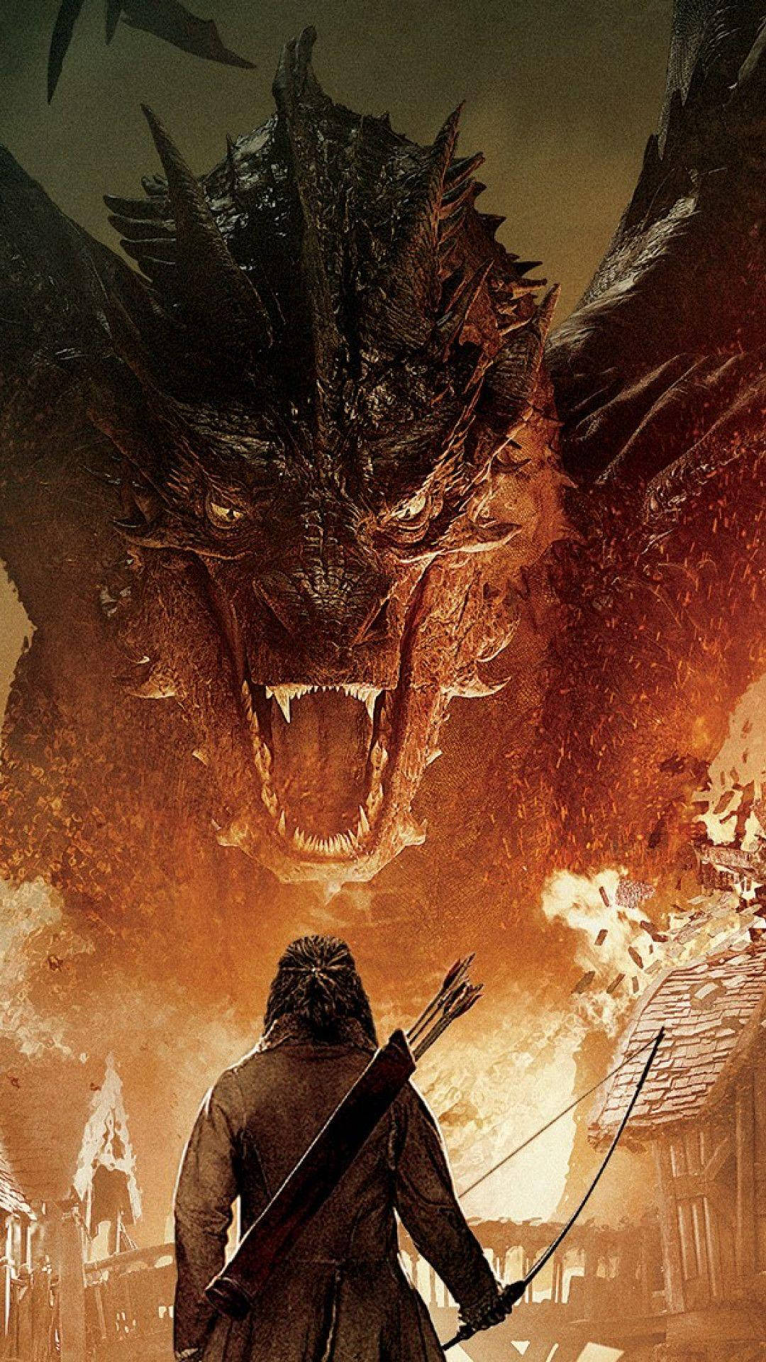 Smaug The Dragon For Iphone Screens