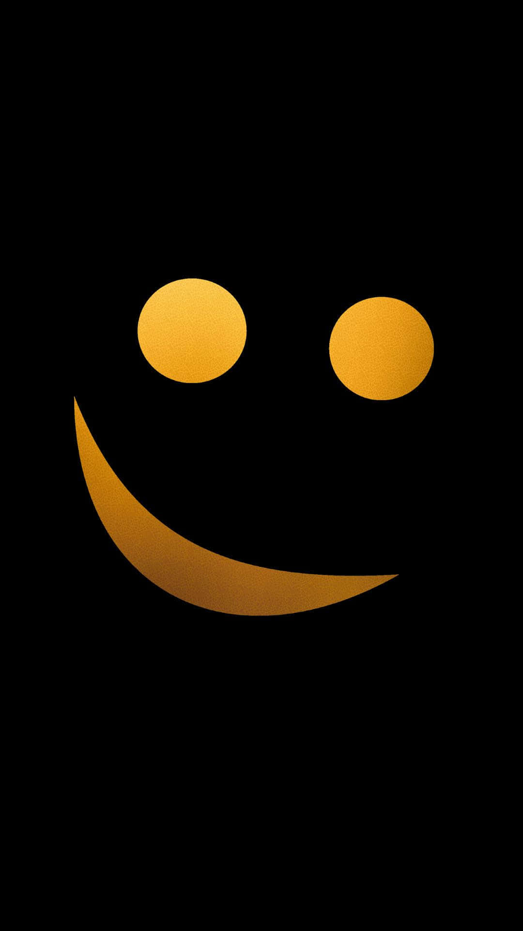 Download Smile Face In Black Wallpaper 