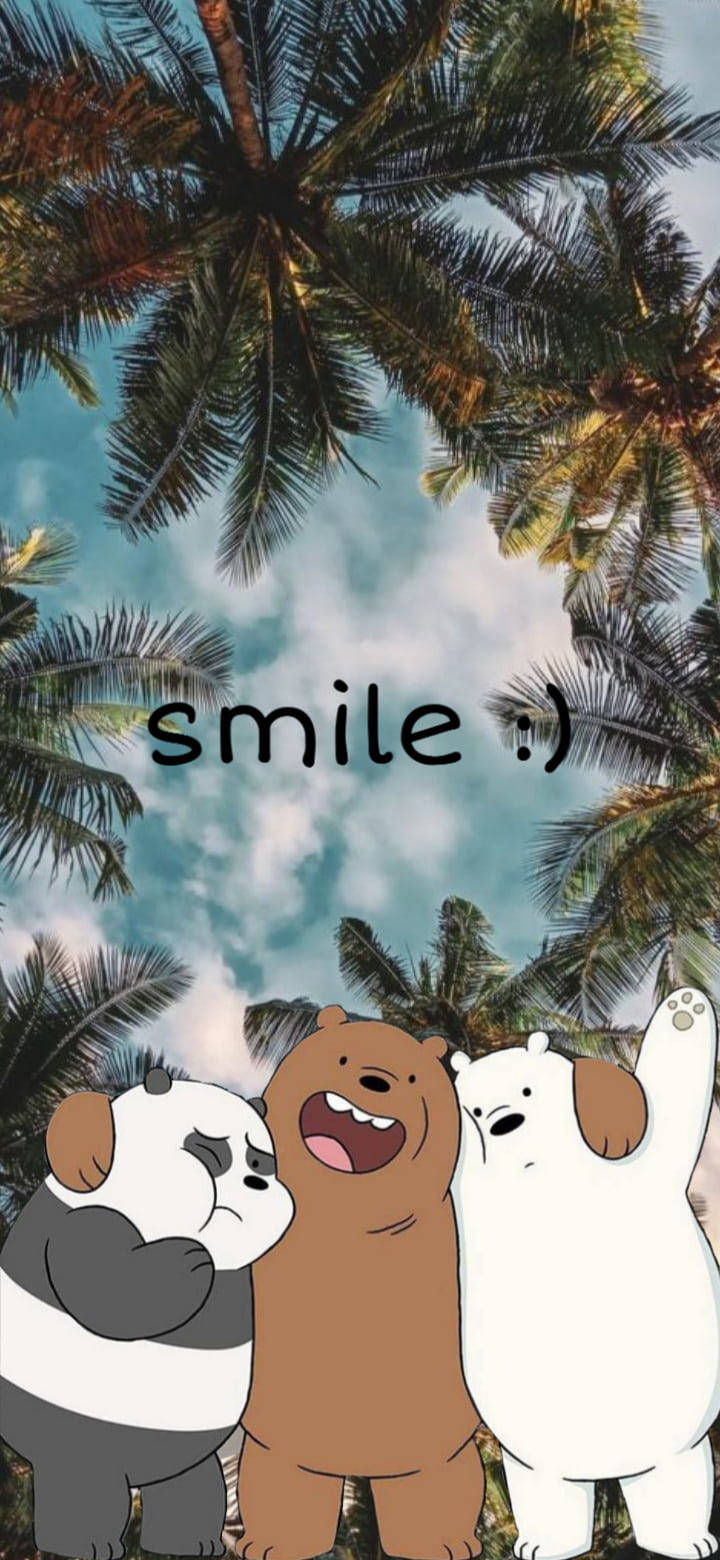 Smile We Bare Bears Aesthetic Background