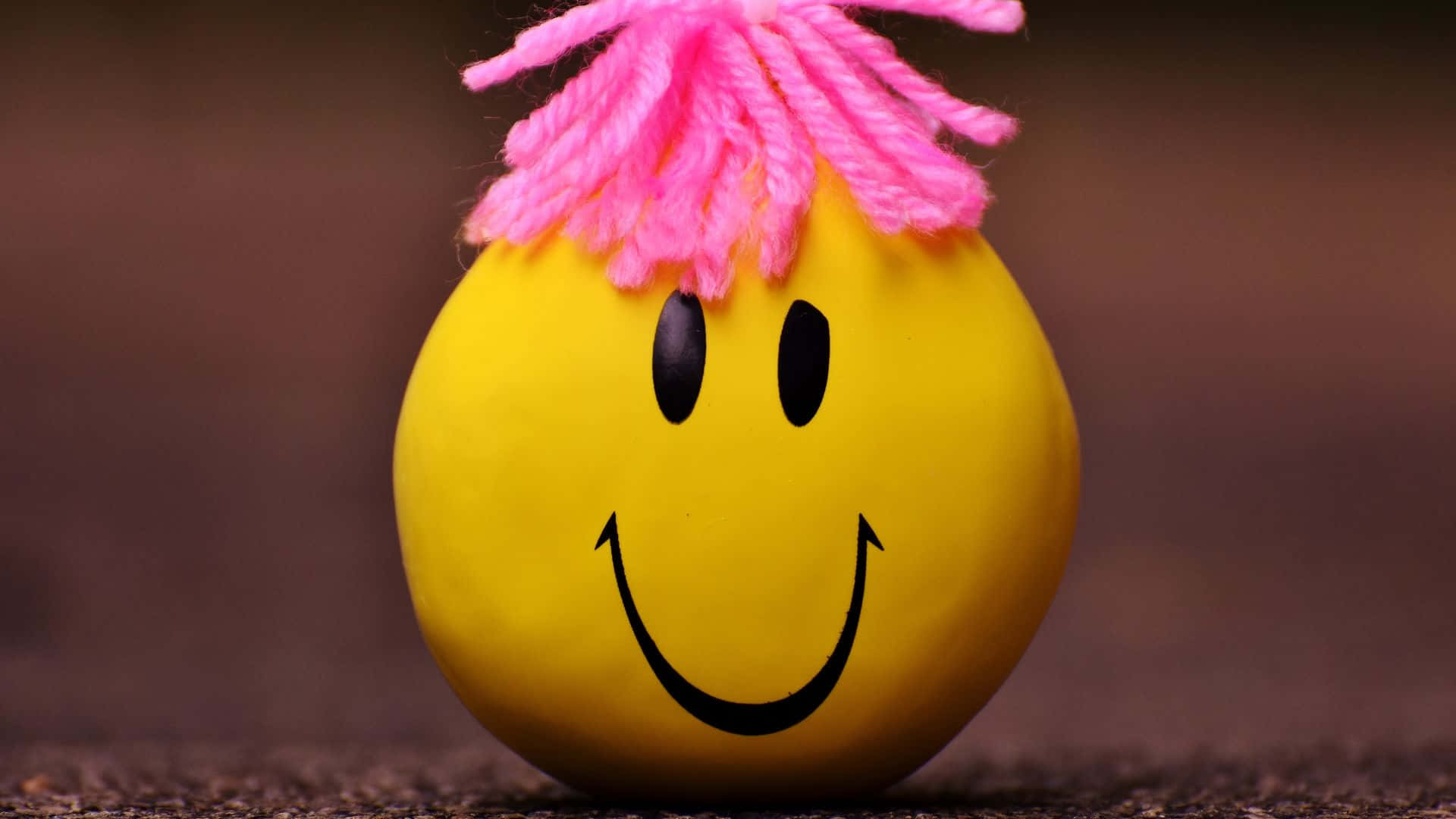 Radiant Colorful Smiley Background