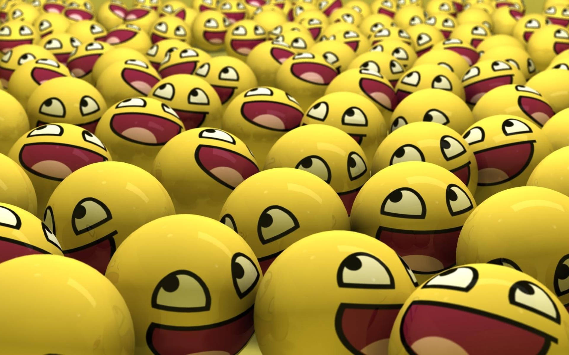 Smiley Emoji Meme Faces Wallpaper