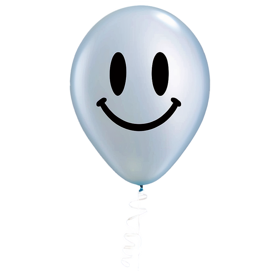 Smiley Face Balloon Png 05032024 PNG