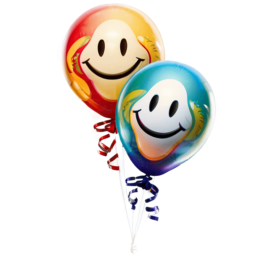 Smiley Face Balloon Png Ibv PNG