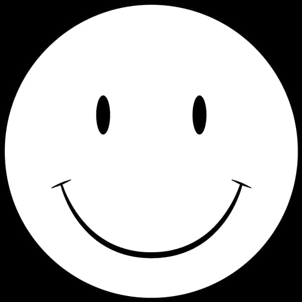 Smiley Face Icon Simple PNG