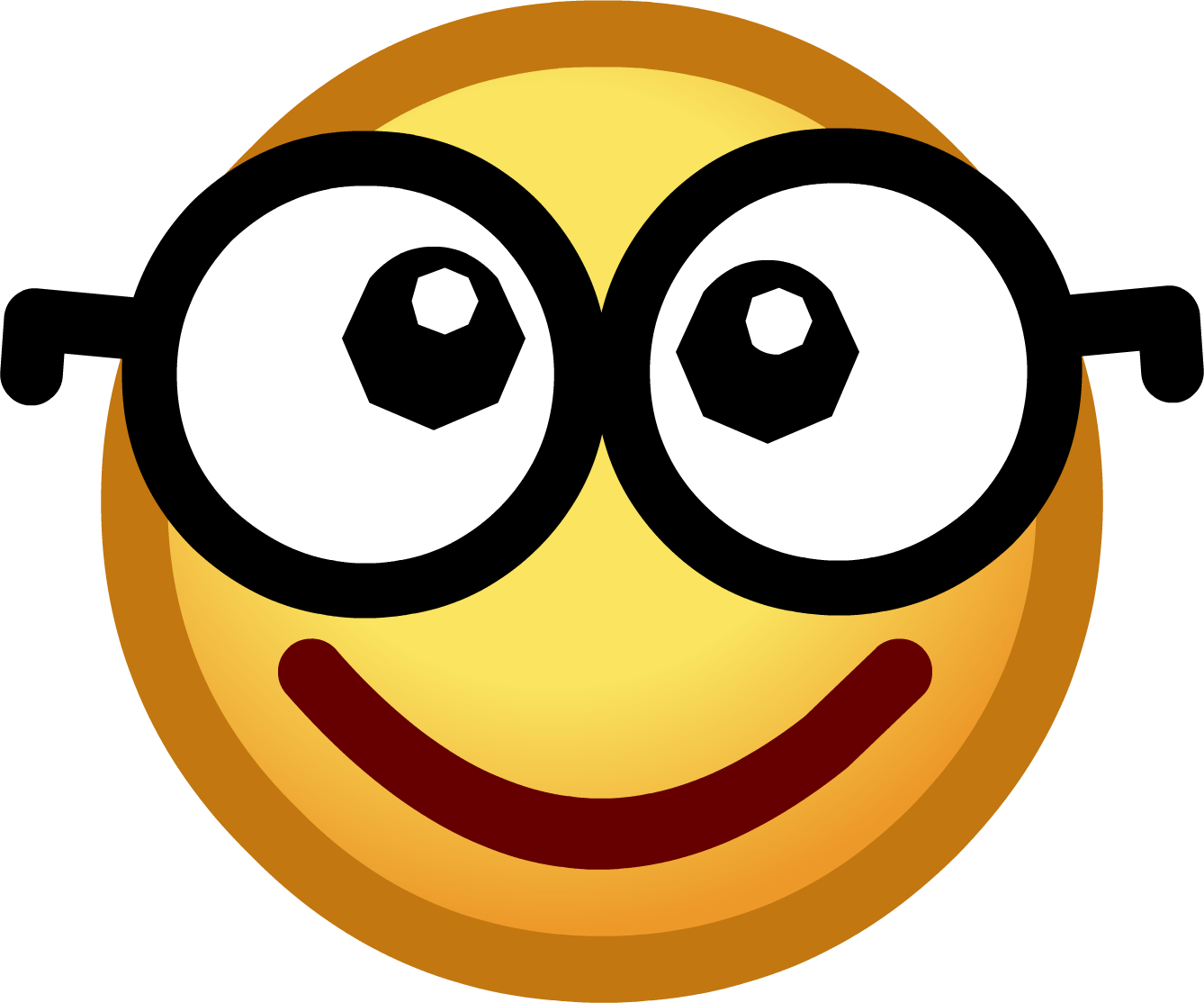 Smiley Face With Glasses Emoji.png PNG