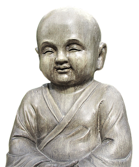 Smiling Buddha Statue PNG