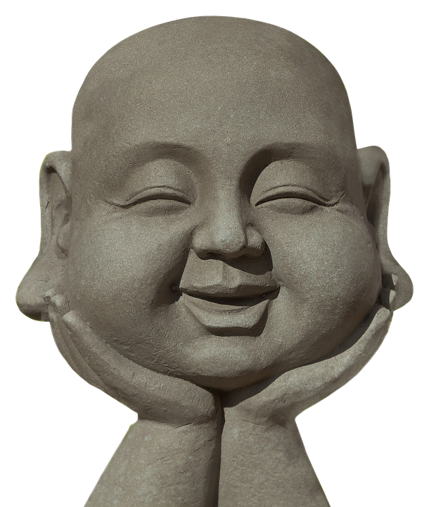 Smiling Buddha Statue Sculpture PNG