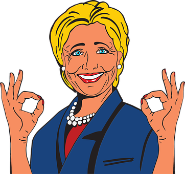 Smiling Cartoon Woman O K Gesture PNG