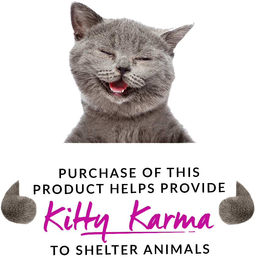 Download Smiling Cat Kitty Karma Ad | Wallpapers.com