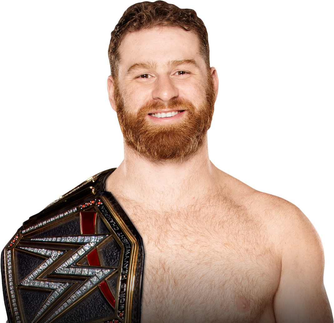 Smiling Championwith Belt PNG