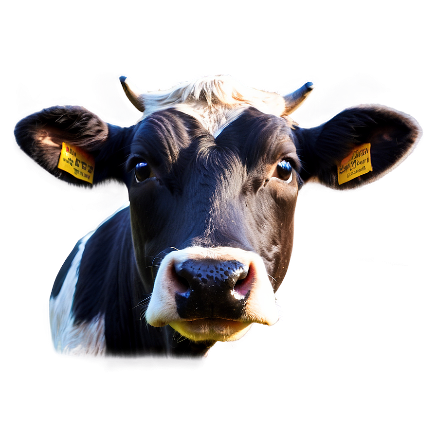 Smiling Cow Png 05032024 PNG