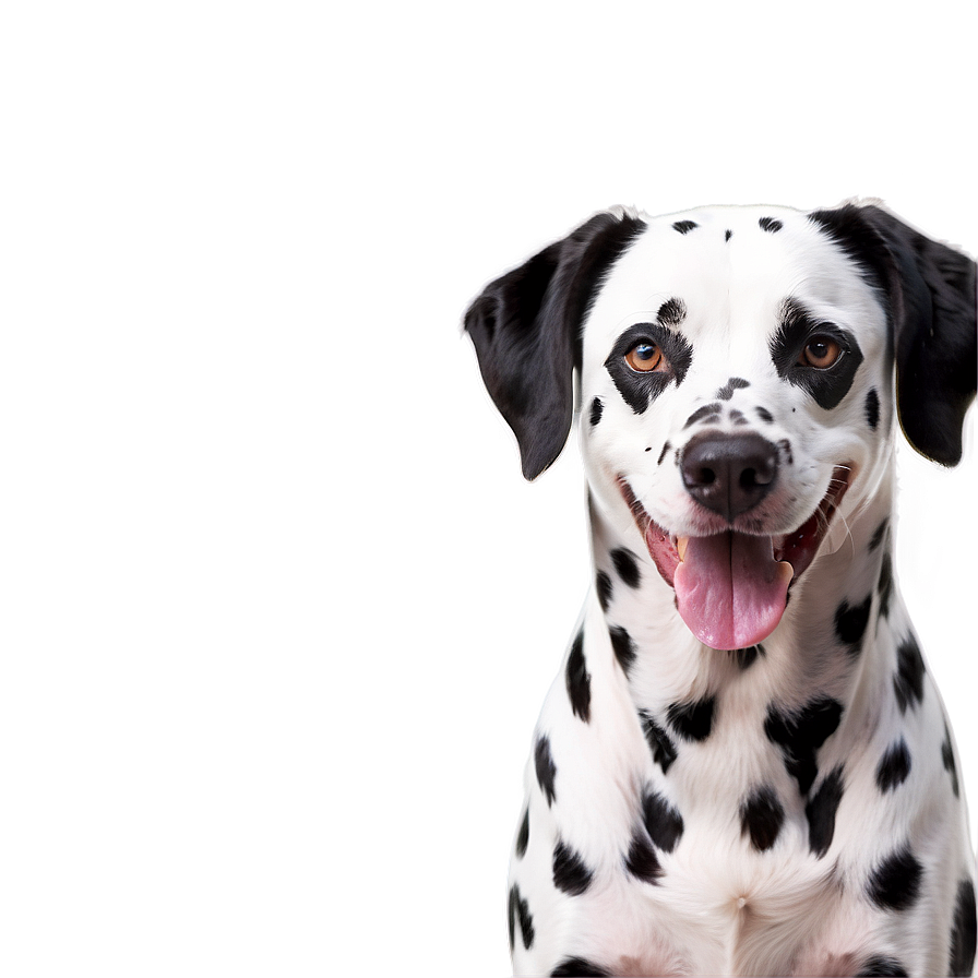 Smiling Dalmatian Face Png Lhc PNG