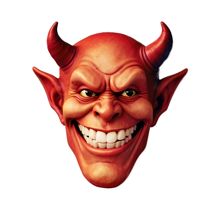 Download Smiling Devil Emoji Png Nkt79 | Wallpapers.com