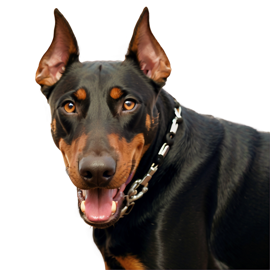 Download Smiling Doberman Png 06252024 | Wallpapers.com