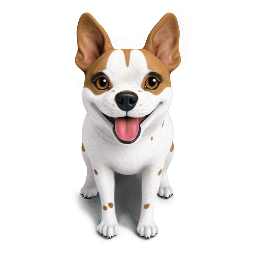 Smiling Dog Cartoon Png 06132024 PNG