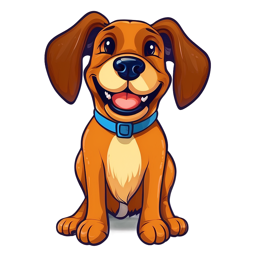 Smiling Dog Face Clipart Png Bsw71 PNG