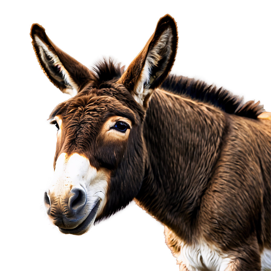 Smiling Donkey Graphic Png 80 PNG