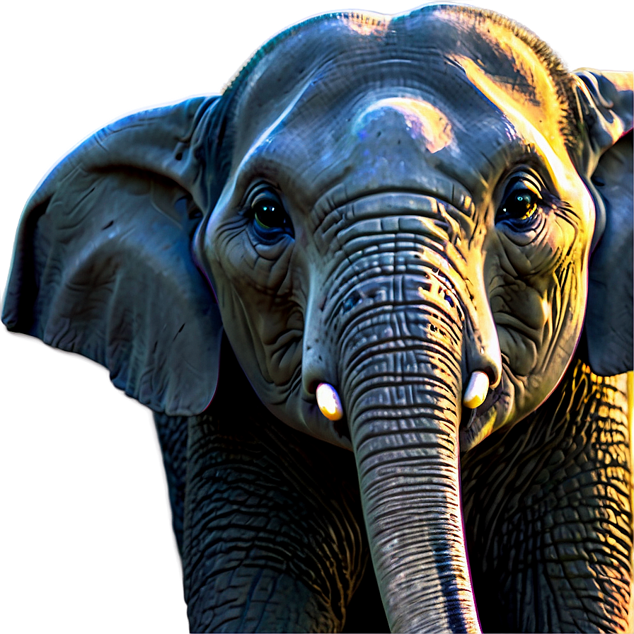 Smiling Elephant Cartoon Png 37 PNG