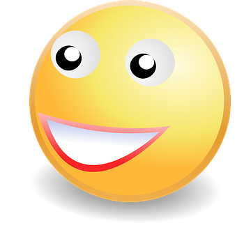 Smiling Emoji Graphic PNG