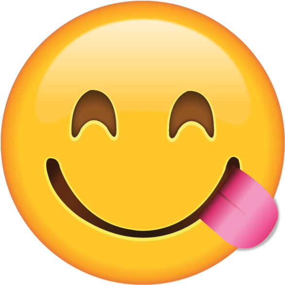 Smiling Emoji Sticking Out Tongue PNG