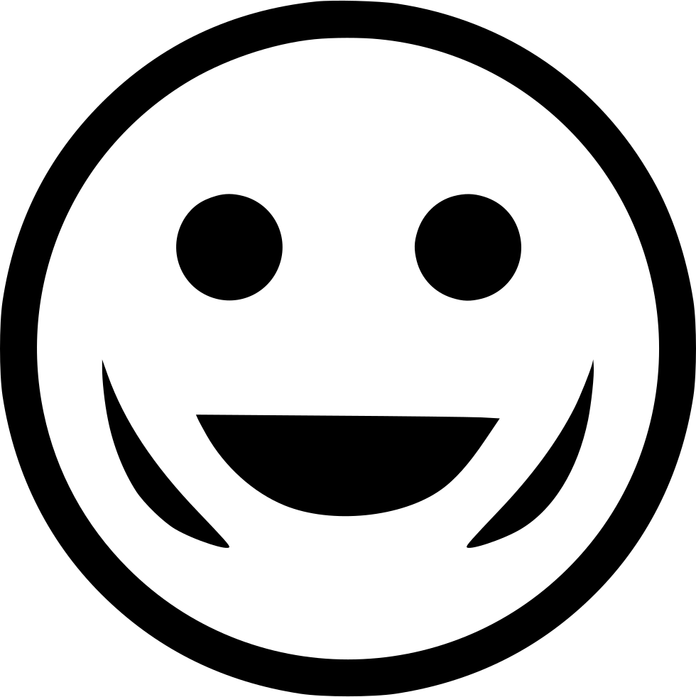 Smiling Face Emoji Graphic PNG