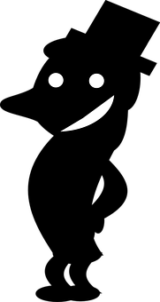 Smiling Face Illusion Black Background PNG
