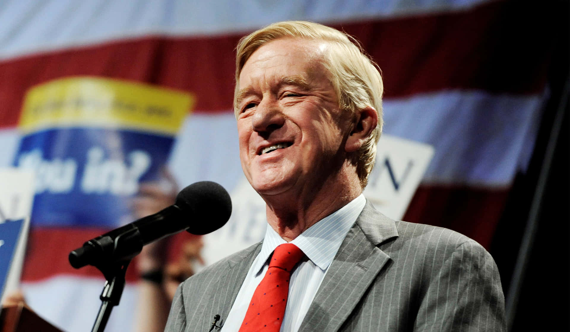 Smiling Face Of William Weld Wallpaper