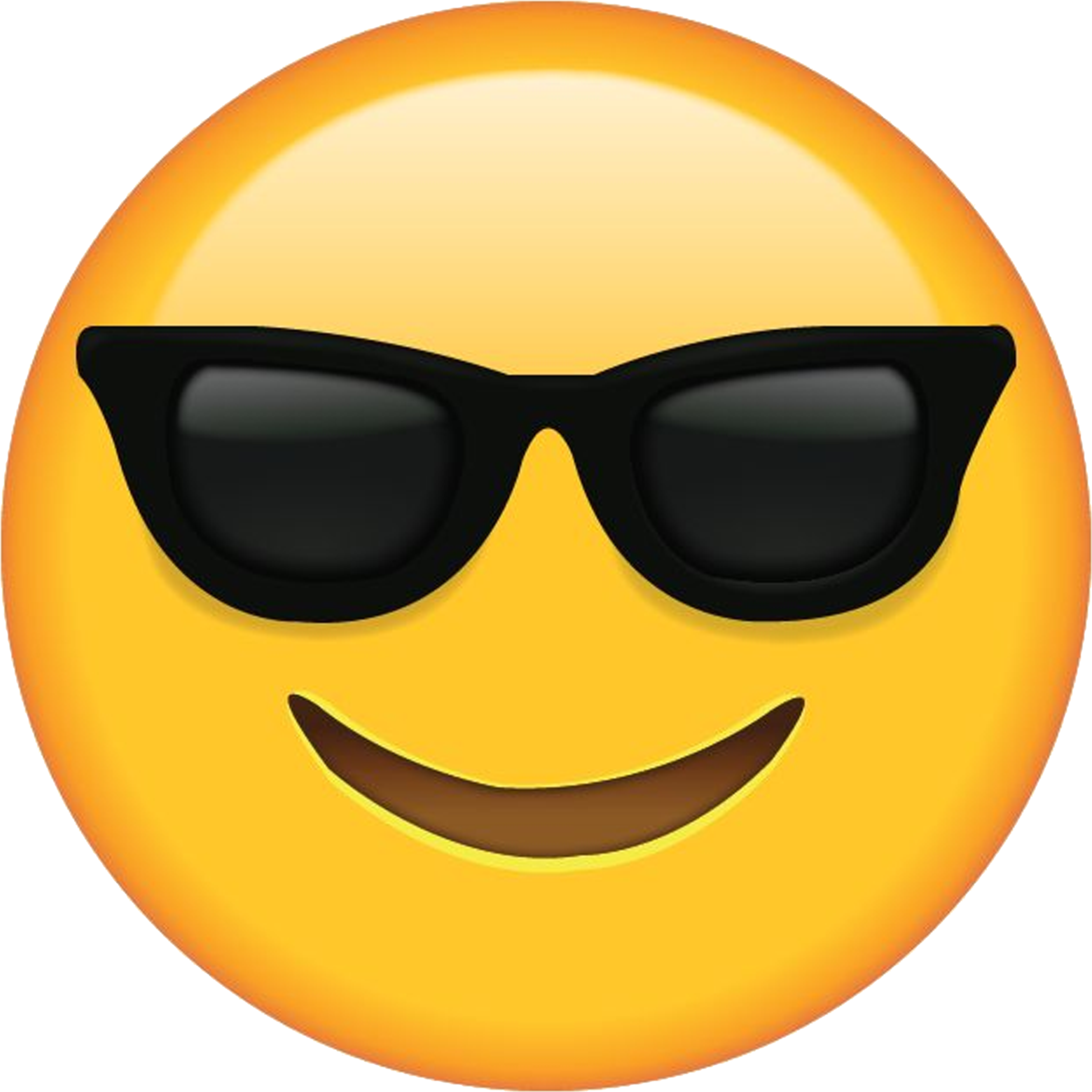 Smiling Face With Sunglasses Emoji PNG