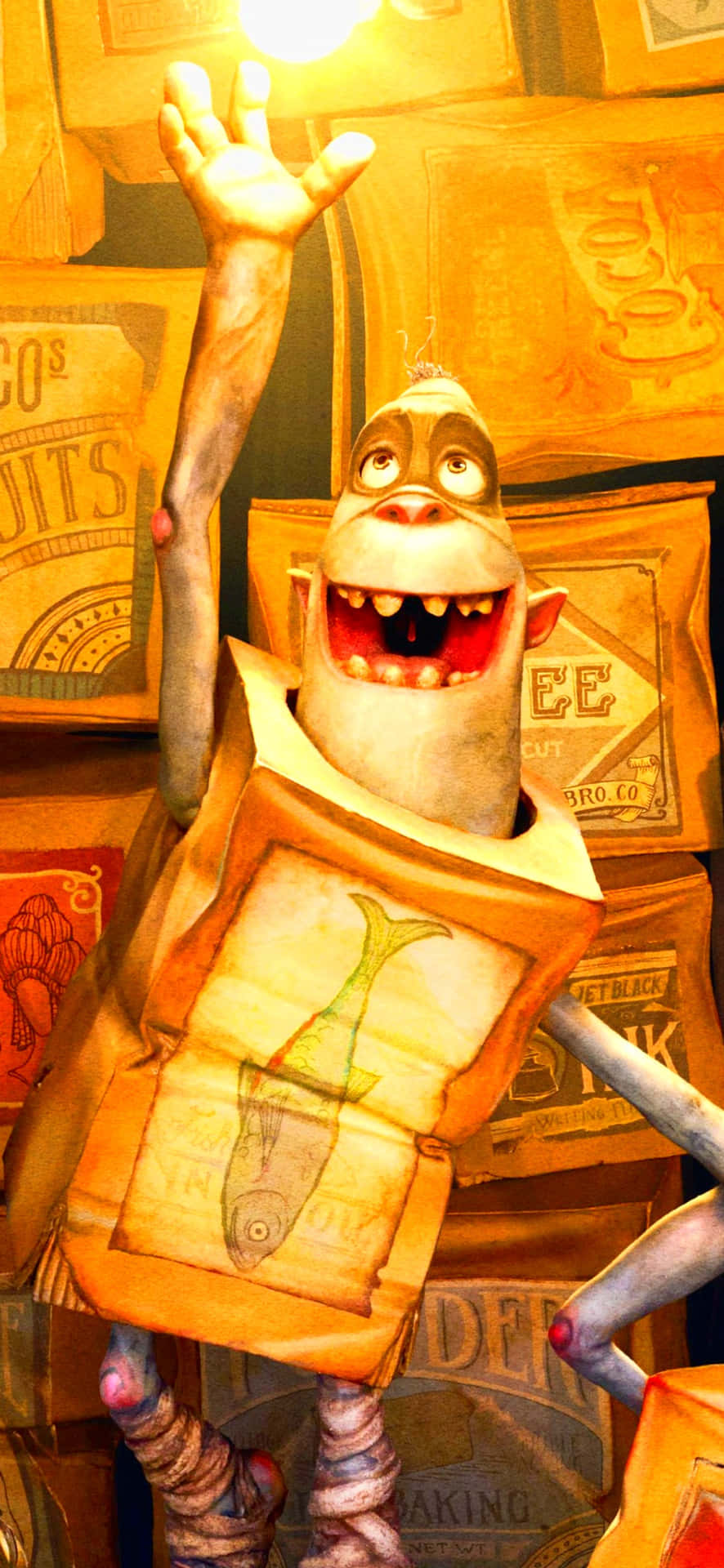 Smiling Fish From The Boxtrolls Wallpaper